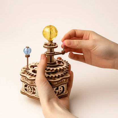 3D Starry Night Wooden Puzzle Music Box – Boost Problem-Solving & Enjoy a Beautiful, Rewarding Build Puzzlets