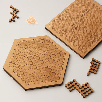 *Impossible* Wooden IQ Puzzle – A Mind-Boosting Challenge That Builds Focus, Logic & Patience Puzzlets