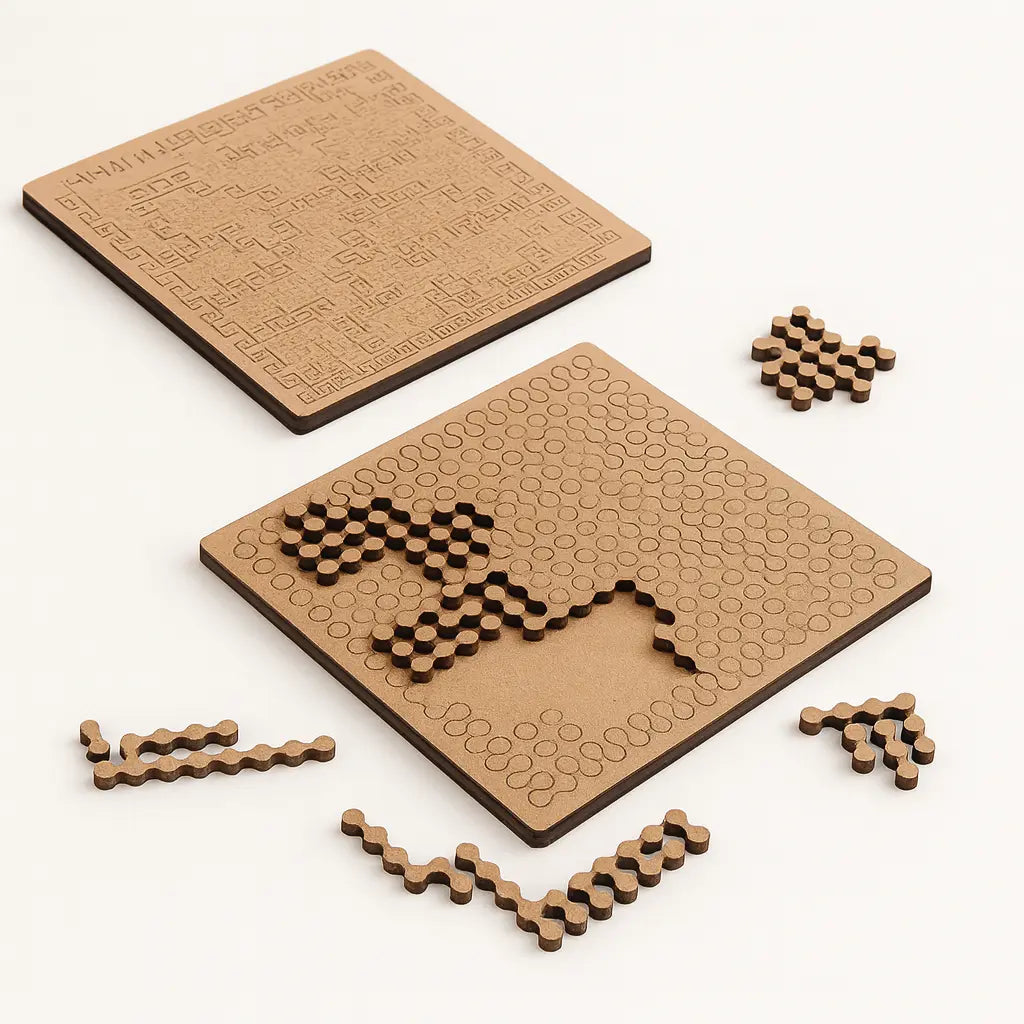 *Impossible* Wooden IQ Puzzle – A Mind-Boosting Challenge That Builds Focus, Logic & Patience Puzzlets