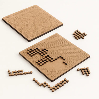 *Impossible* Wooden IQ Puzzle – A Mind-Boosting Challenge That Builds Focus, Logic & Patience Puzzlets