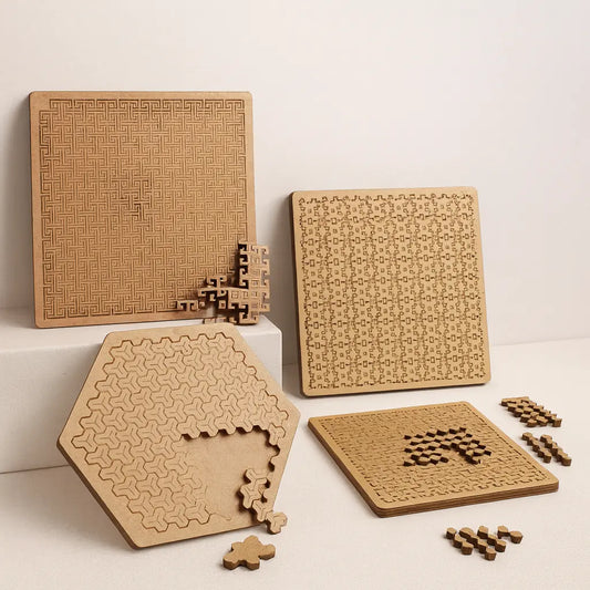 *Impossible* Wooden IQ Puzzle – A Mind-Boosting Challenge That Builds Focus, Logic & Patience Puzzlets