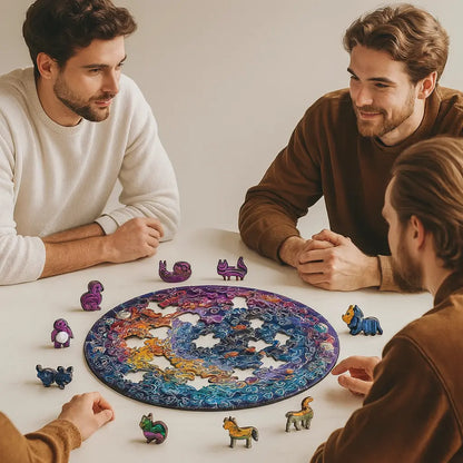 Cosmic Odyssey Wooden Puzzle – A Mind-Sharpening Space Challenge for Adults Seeking Focus & Creativity Puzzlets
