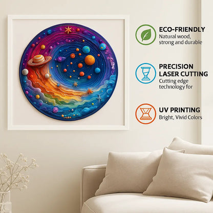 Cosmic Odyssey Wooden Puzzle – A Mind-Sharpening Space Challenge for Adults Seeking Focus & Creativity Puzzlets