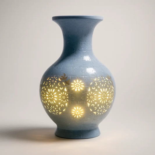 Elegant LED 3D Vase Puzzle | Boost Focus, creativity & Problem-Solving Puzzlets