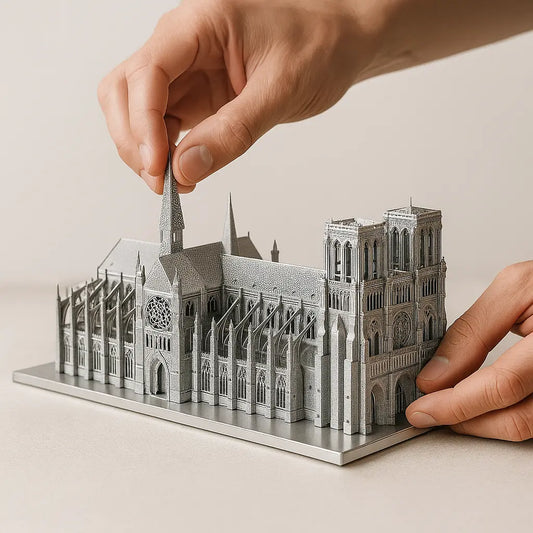 Notre Dame 3D Metal Puzzle – A Premium Brain-Training Challenge for Focus, Skill & Stress Relief Puzzlets