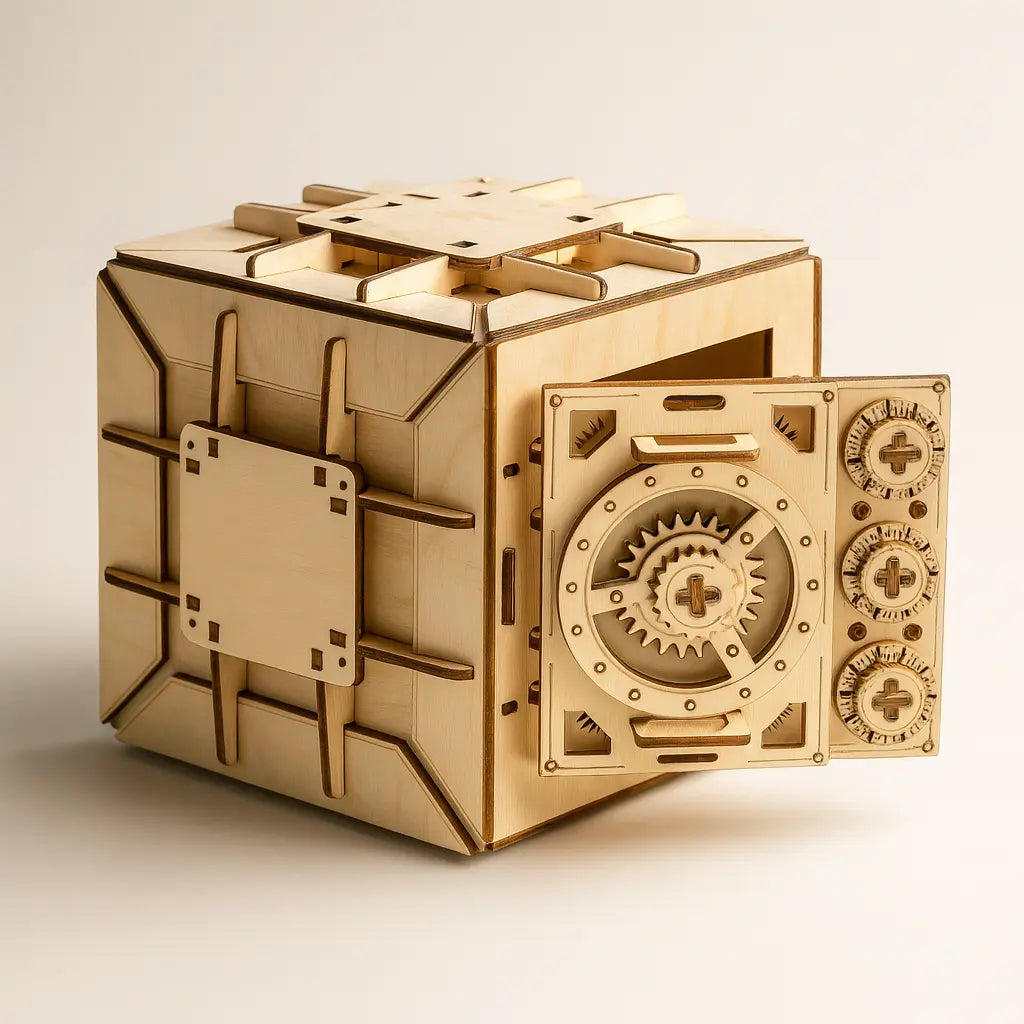 Locking Puzzle Box Brain Teaser for Adults & Kids – Build Focus, Patience, and Problem-Solving | Puzzlets™ Puzzlets