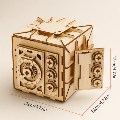 Locking Puzzle Box Brain Teaser for Adults & Kids – Build Focus, Patience, and Problem-Solving | Puzzlets™ Puzzlets