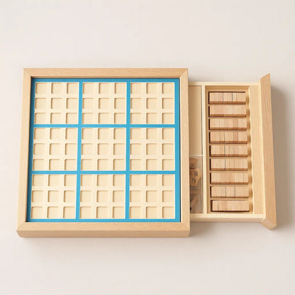 Wooden Sudoku Logic Game – A Mind-Sharpening Challenge for Calm, Focus & Brain Growth Puzzlets