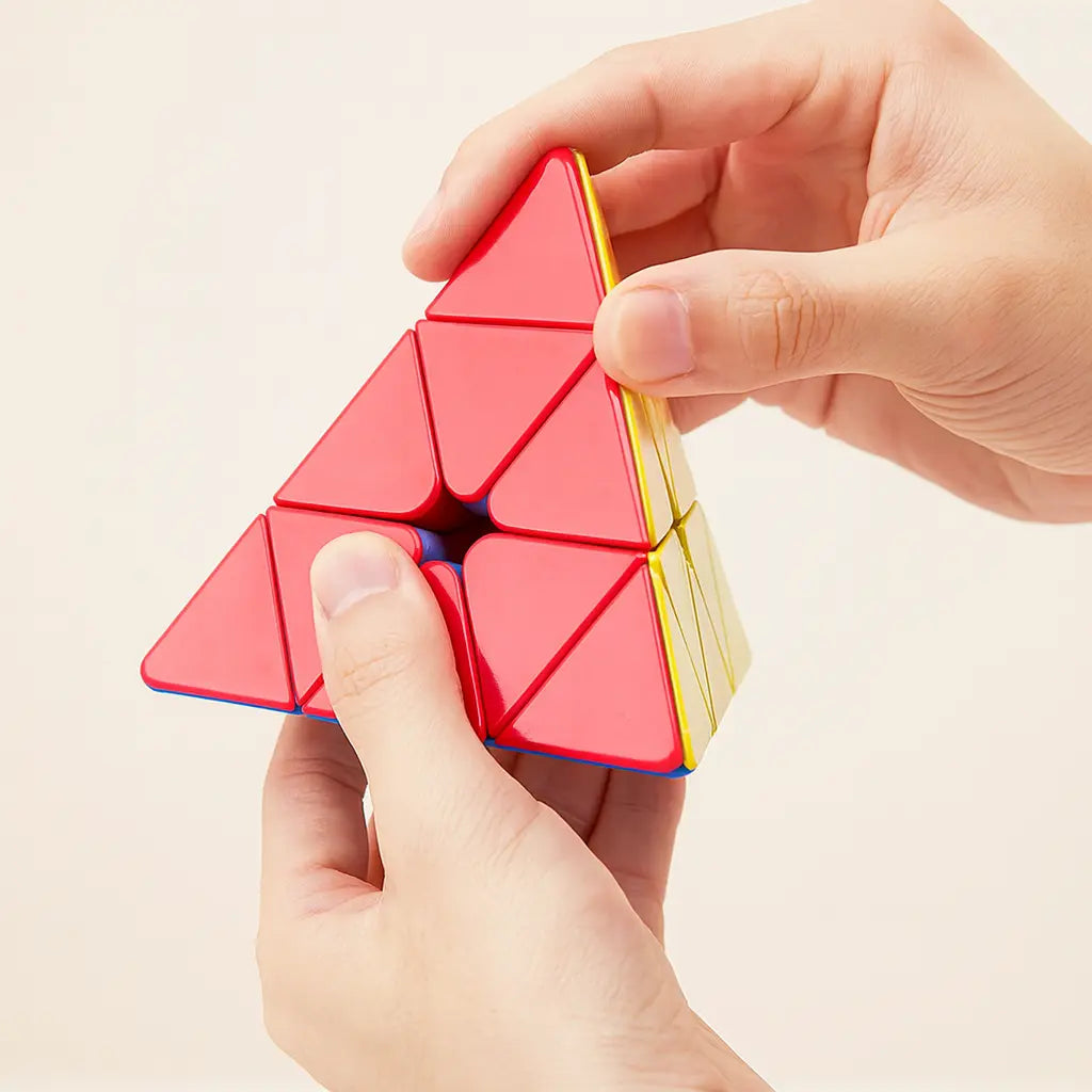 Pyramid Speed Cube – Boost Focus, Logic & Mental Agility with This Pro Brain Puzzle | Puzzlets™ Puzzlets