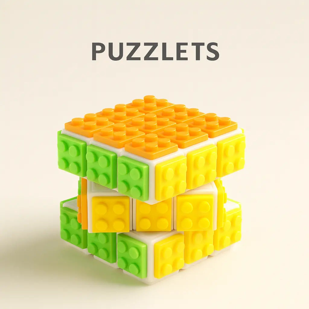3D Magic Puzzle Cube 3×3 – Boost Focus, Problem-Solving & Calm Mind Play | Puzzlets™ Puzzlets