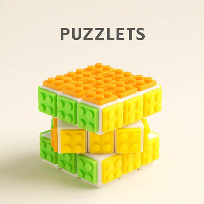 3D Magic Puzzle Cube 3×3 – Boost Focus, Problem-Solving & Calm Mind Play | Puzzlets™ Puzzlets