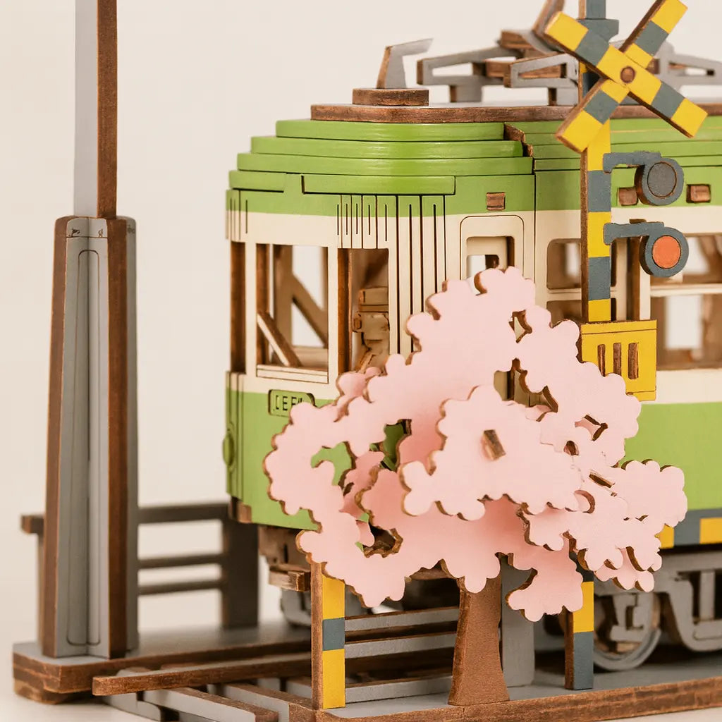 Sakura Journey 3D Wooden Puzzle – Build Focus, Creativity & Calm | Mindful Brain Game Puzzlets