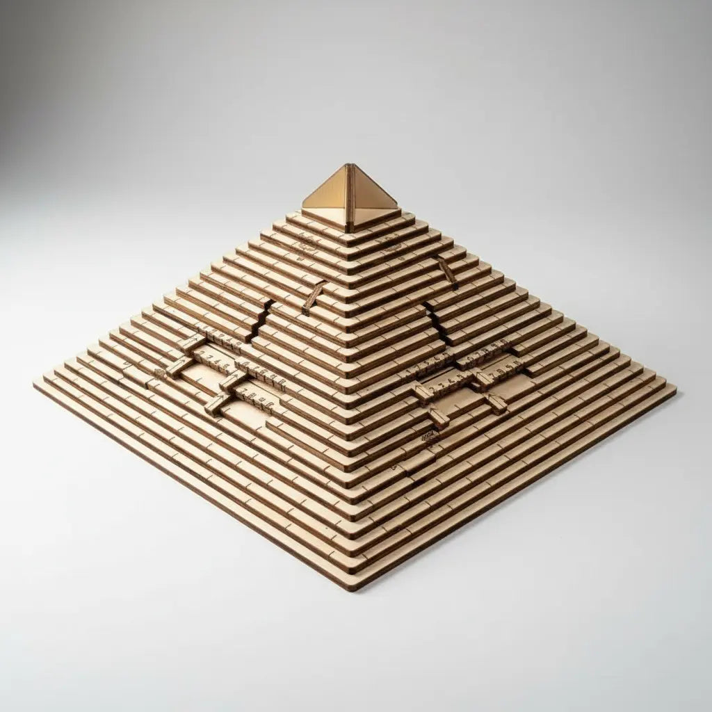 Pyramid Brain Teaser Box – Boost Focus, Curiosity & Problem-Solving with a Secret Compartment Puzzlets